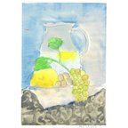 作品「Still life with lemon」A３サイズ（額付き）