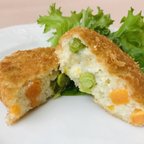 作品野菜と雑穀のコロッケ（５個セット）＜マクロビ・ビーガン対応/添加物・香料・保存料・着色料・化学調味料・白砂糖・乳製品・卵不使用＞