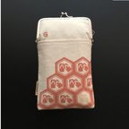 作品frame purse (kikkou red)