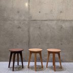 作品stool 吉野杉