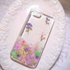 作品iPhone5/5s 押し花iPhoneケース【#326】