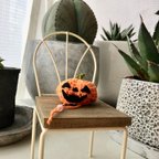 作品ハロウィン•かぼちゃ帽子