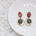 作品stone hoop pierce or earring