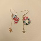 作品【クリスマス】ピアス