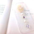 作品iPhone case 【vintage flowers purple】