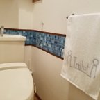 作品トイレ専用！！！ふわっと柔らか、気持ちいい！国産捺染(ナセン)タオル！オリジナルデザインのトイレ用タオル！