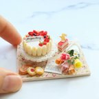 作品【受注製作】🍓イチゴのシャルロットケーキセット🌷