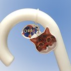 作品ねこ猫ネッコ01_アンブレラマーカー・ペットボトルマーカーキーホルダーにも変更できます。