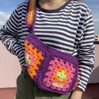作品【no.230804】crochet shoulder porch