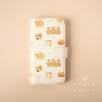 作品くまのパン屋さん手帳型スマホケース【iPhone/Android】