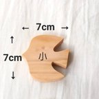 作品《ヒノキ》とりモチーフ　小1羽　オーナメント　ウォールデコ