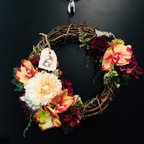 作品Autumn wreath