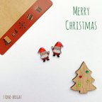 作品Merry Christmas＊サンタさんのピアス/イヤリング