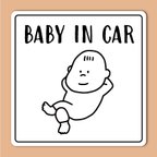 作品【マグネット】ベイビーインカー(baby in car)