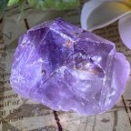 作品カコクセナイト✨　タビュラー 紫水晶　アメジスト　結晶　原石　ラフストーン