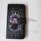 作品ほぼ全機種対応〈受注生産〉iPhone&Androidケース手帳型＊魔女ちゃん