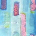 作品【ポストカード2枚セット】Life is precious 