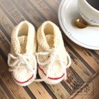 作品＊baby shoes＊ コンバース風