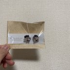 作品成人式用シルバーピアス(order品)