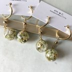 作品flower ball / gold green