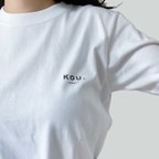 作品KOU 2021 LOGO プレミアムロゴ半袖Tシャツ