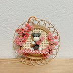 作品【再販】【既製品】季節のお花シリーズ🌸さくら　シュナウザー