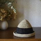 作品【特別価格】和紙のキッズ麦わら帽子 OYAMA 40〜42cm