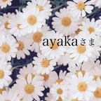 作品ayakaさま専用ページ