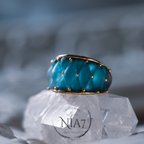 作品5月5日イベント持ち込み作品Blue velvet ring 指輪 