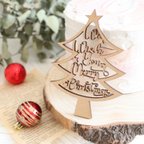 作品木製 クリスマス ケーキトッパー 飾り メリークリスマス Merrychristmas Xmas