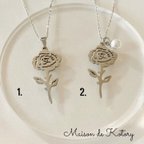 作品Rose Beauty Necklace （バラネックレス）