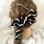 作品new✨＊水引飾りと和紐の髪飾り＊成人式 卒業式 和装 水引 和紐