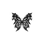 作品ink butterfly【B-84】｜10日間持続 新感覚タトゥーシール 防水 ワンポイント