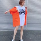 作品Tシャツリメイクワンピース