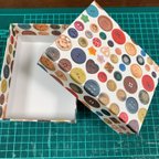 作品[yumie417さま専用] ボタン柄のそえぶみ箋BOX☆7冊収納可能