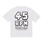 作品Tシャツ / オリジナル枚数限定  Upsetters®︎ /Super White"T-001" : 45RPM