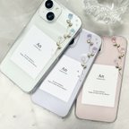 作品シンプルチューリップのiPhoneケース