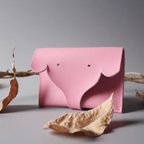 作品【3色 牛革】可愛い象さん レザーコインケース カードケース 送料無料