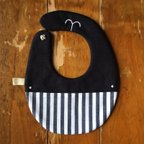 作品baby bib🐋クジラスタイ(ネイビー)