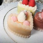 作品ケーキキャンドル