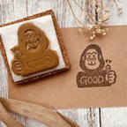 作品消しゴムはんこ 『GOOD』