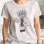 作品Tシャツ 【レトロな花屋】