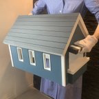 作品木製ペットハウス　お店屋さんごっこ　タイプS-2      Wooden Pet House   Play-shop style   Type S-2　手工木制宠物窝  假装商店样式 S-2号