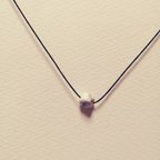 作品stone necklace　ハウライト