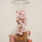 作品桜🌸のガラスボトルフラワー