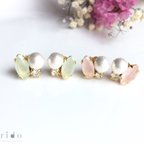 作品pastel color mini ピアス/イヤリング