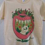 作品パンダライオンＴシャツ（ナチュラル）