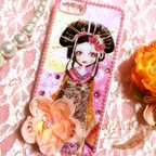 作品iPhone 5／5s 　花魁　デコスマホケース