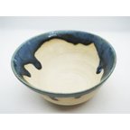 作品Dropping mini bowl 流れる深青のミニボウル