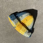 作品Crochet beanie yellow 